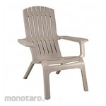 GROSFILLEX Adirondack Chair Polymer French Taupe