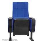 Ichiko Auditorium Chair Italic 1 Seats Fabric (Kusi Konferensi)