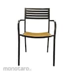 Atria Dakota Teak Wood Slat Chair