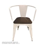 Atria New Tolix Wood Low Chair