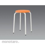 ESCO Φ300x460mm Round stool (orange)