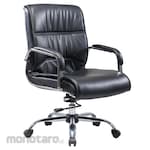 Ardent Office Furniture Kursi Kantor Direktur Davis 5831-PU Seri Genuine Leather