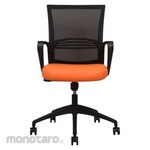 Calixto Office Chair Aksata N C Series Dayton Brownies 080 Arlington (Kursi Kantor / Kursi Kerja)