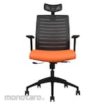 Calixto Office Chair Sadi C Headrest Series Dayton Brownies 080 Arlington (Kursi Kantor / Kursi Kerja)