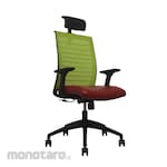 Calixto Office Chair Tiyasa C Headrest Series Dayton Carbon 090 Arlington (Kursi Kantor / Kursi Kerja)
