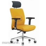 Donati Office Chair BOMBA P 1 AL Series Velvet (Kursi Kantor / Kursi Kerja)