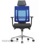 Donati Office Chair MOZIA S 1 AL Series Velvet (Kursi Kantor / Kursi Kerja)