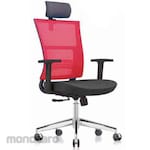 Donati Office Chair PAVIA 1 AL Series Velvet (Kursi Kantor / Kursi Kerja)