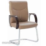 Donati Office Chair ROFFE V1-C/Wood Series Fabric (Kursi Kantor / Kursi Kerja)