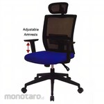Ergotec Office Chair Tomoki Mesh & Fabric TM 102 X-B Series (Kursi Kantor / Kursi Kerja)