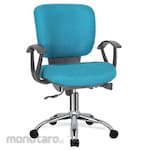 INDACHI Office Chair Secretary VEGO I CR Series Fabric (Kursi Kantor / Kursi Kerja)