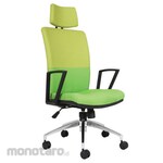 Savello Office Chair Director Classic Combi HTO Fabric (Kursi Kerja Direktur)