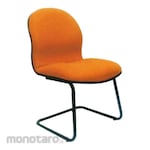 Daiko Furniture Visitor Chair Fabric U Legs Armrestless (Kursi Tunggu)