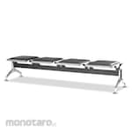HighPoint Monterey Public Chair MK Series with Electroplate + Cushion (Kursi Tunggu)