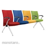 INDACHI Waiting Chair CARRA 4 A Series Fabric (Kursi Tunggu)