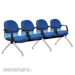 INDACHI Waiting Chair D-004 A Series Fabric (Kursi Tunggu)