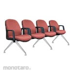 INDACHI Waiting Chair D-104 A Series Fabric (Kursi Tunggu)