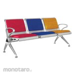 INDACHI Waiting Chair PS VERCO 3 F Series Fabric (Kursi Tunggu)