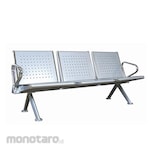Savello Waiting Chair Infinio 03 METAL SILVER (Kursi Tunggu)