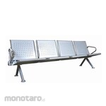 Savello Waiting Chair Infinio 04 METAL SILVER (Kursi Tunggu)