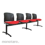 Savello Waiting Chair Tersio W4OF Metal & Plastic (Kursi Tunggu)