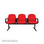 TIGER (Office) Waiting Chair with 3 Seat Fabric Series (Kursi Tunggu)