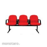 TIGER (Office) Waiting Chair with 3 Seat Oscar Series (Kursi Tunggu)