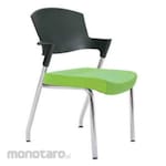 INDACHI Stacking Meeting Chair V-POSE III CR Series Fabric (Kursi Susun)
