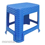 Mondoware The Barbara Mini Rattan Stool (Kursi Bar)