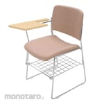 INDACHI Stacking Meeting Chair with Folding Table ST II K Series Fabric (Kursi Belajar)