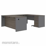 BESTAR U-Shaped Office Desk