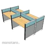 HighPoint Full Pabric Partition JPF - 4 Person