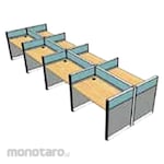 HighPoint Full Pabric Partition JPF - 8 Person