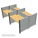 HighPoint Full Pabric Partition JPM - 4 Person