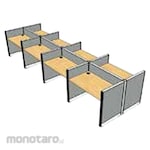 HighPoint Full Pabric Partition JPM - 8 Person