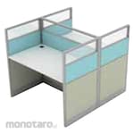 HighPoint Half Glass Partition JPS - 2 Person