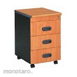 INDACHI Drawer Slide + Central Lock 3 Drawers (Laci Dorong)