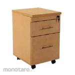 INDACHI Sliding Drawer 1 Drawer + 1 File + Central Lock (Laci Dorong)