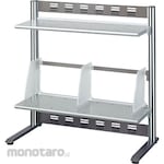 KOKUYO Desk Shelf RESPACE-F Width 636mm 2 Shelves