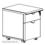 UNO Push Drawer 2 Drawers 1 Filling Central Lock Platinum Series (Laci Dorong)