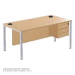 Ichiko Meja Kerja 1/2 Biro + Laci Kaki Zeed