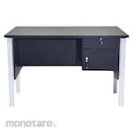 SHUMO Meja Tulis Kantor Kaki Besi