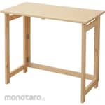 YAMAZEN Natural Wood Foldable Desk