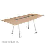 INDACHI Meja Meeting-Top + Glass Kaki A-One