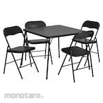 FLASH FURNITURE Folding Table and Chair Set