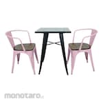 SAPPORO Arned Meja Makan Set