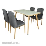 SAPPORO Condotti Angelo Meja Makan Set Marmer