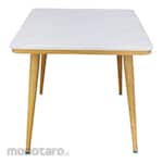 SAPPORO Condottisquare80 Meja Makan Marmer Persegi