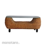 HAGIHARA Meja Kaca Waterhyacinth