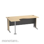 Modera L-Shape Executive Desk Right without Pedestal (Meja Ruang Tamu)